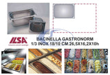 BACINELLA GASTRONOMICA1/4 INOX 18/10 ILSA